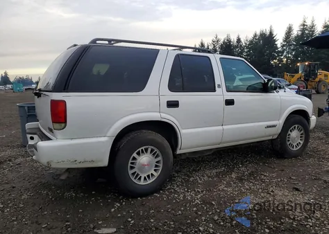 2001 GMC Jimmy z USA, uszkodzony, nr VIN 1GKDT13W91K214462